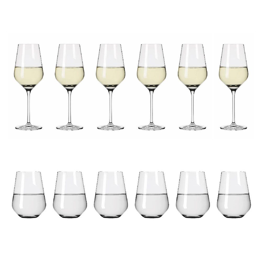 Ritzenhoff Weinglas Ritzenhoff Lichtweiss Aurelie Weiß 12er-Set 2022, Kristallglas