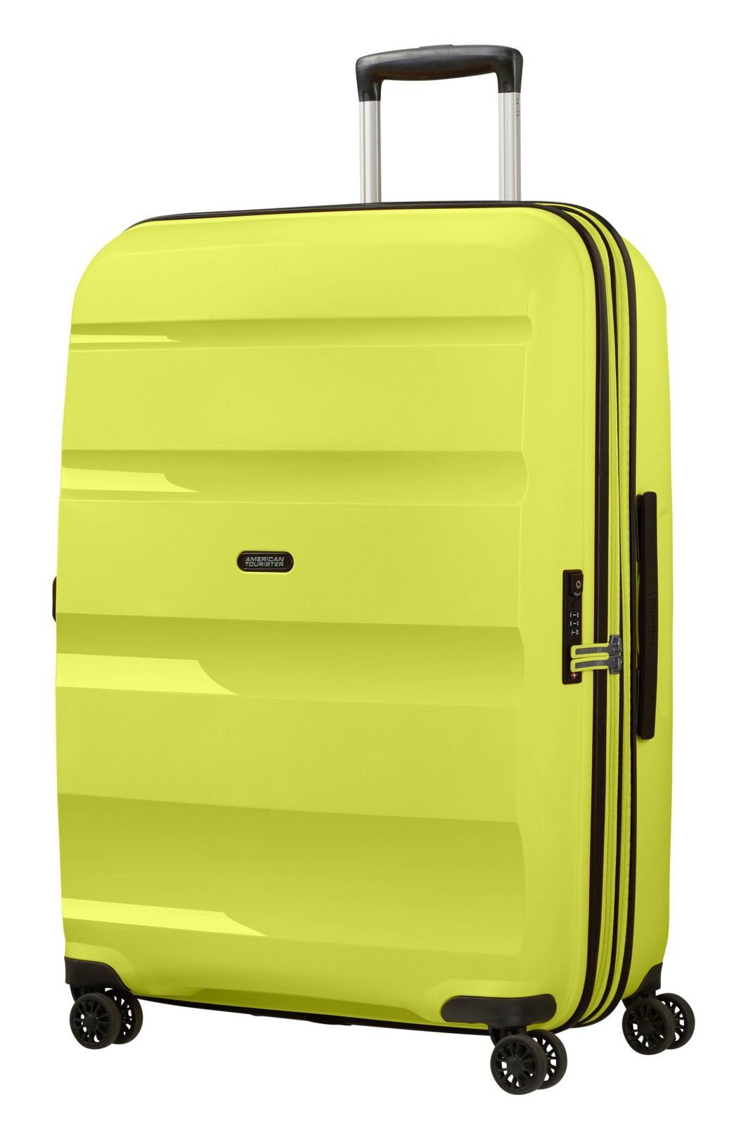 DLX, Air American Bon Rollen Hartschalen-Trolley 4 Tourister® Bright Lime
