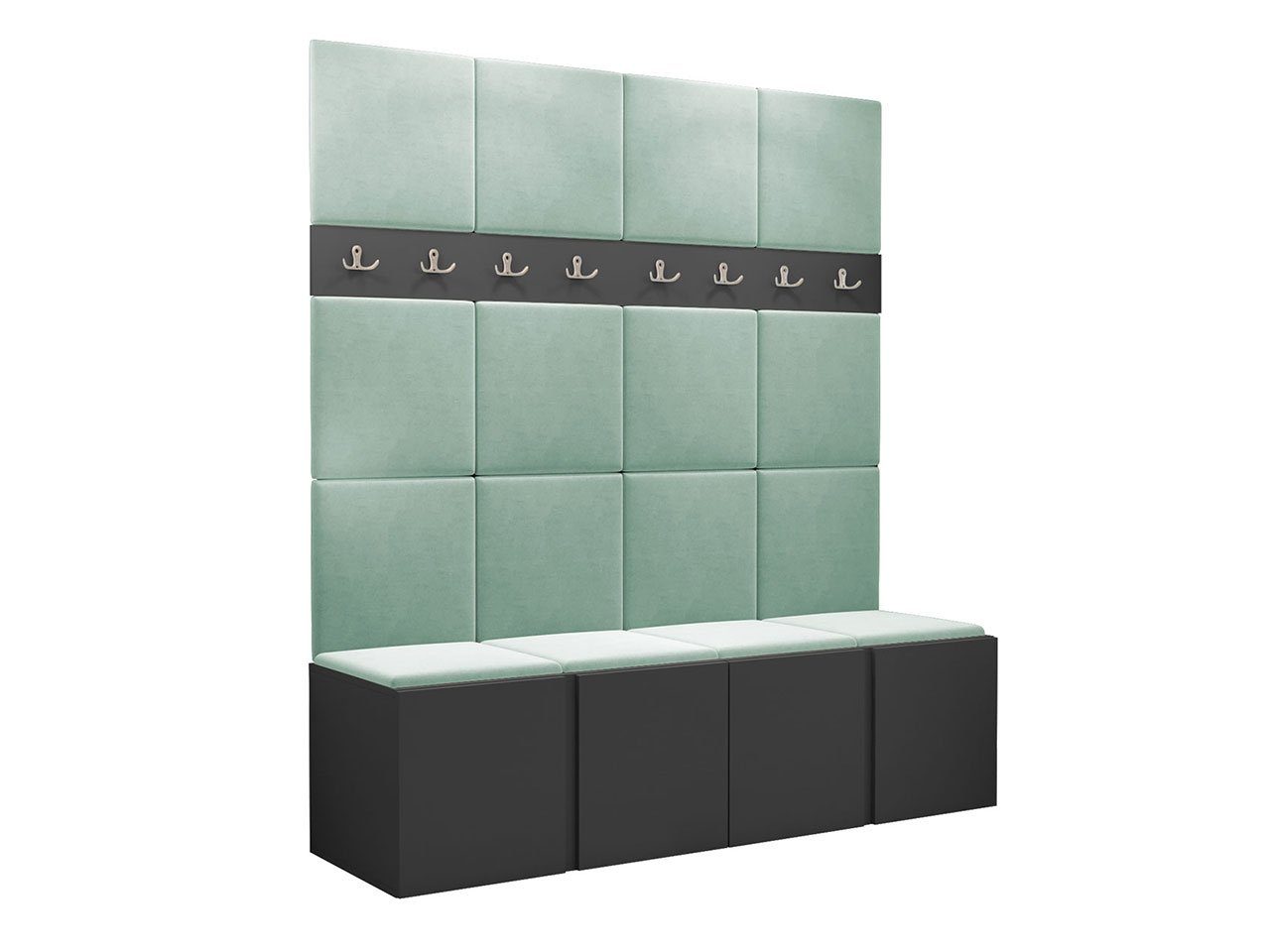 MIRJAN24 Garderoben-Set Orion V, (Komplett-Set, 2x günstig online kaufen