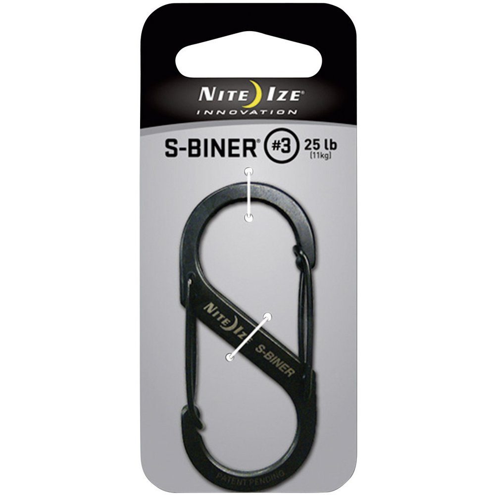 Nite Ize Tunnelzelt NITE Ize NI-SB3-03-01 Karabiner S-Biner Gr. 3 67 mm x 2 günstig online kaufen