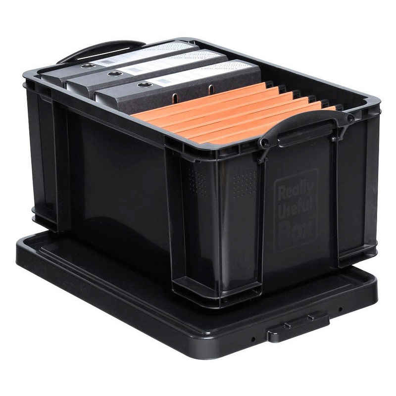 REALLYUSEFULBOX Aufbewahrungsbox 1 Aufbewahrungsbox 48 Liter - schwarz