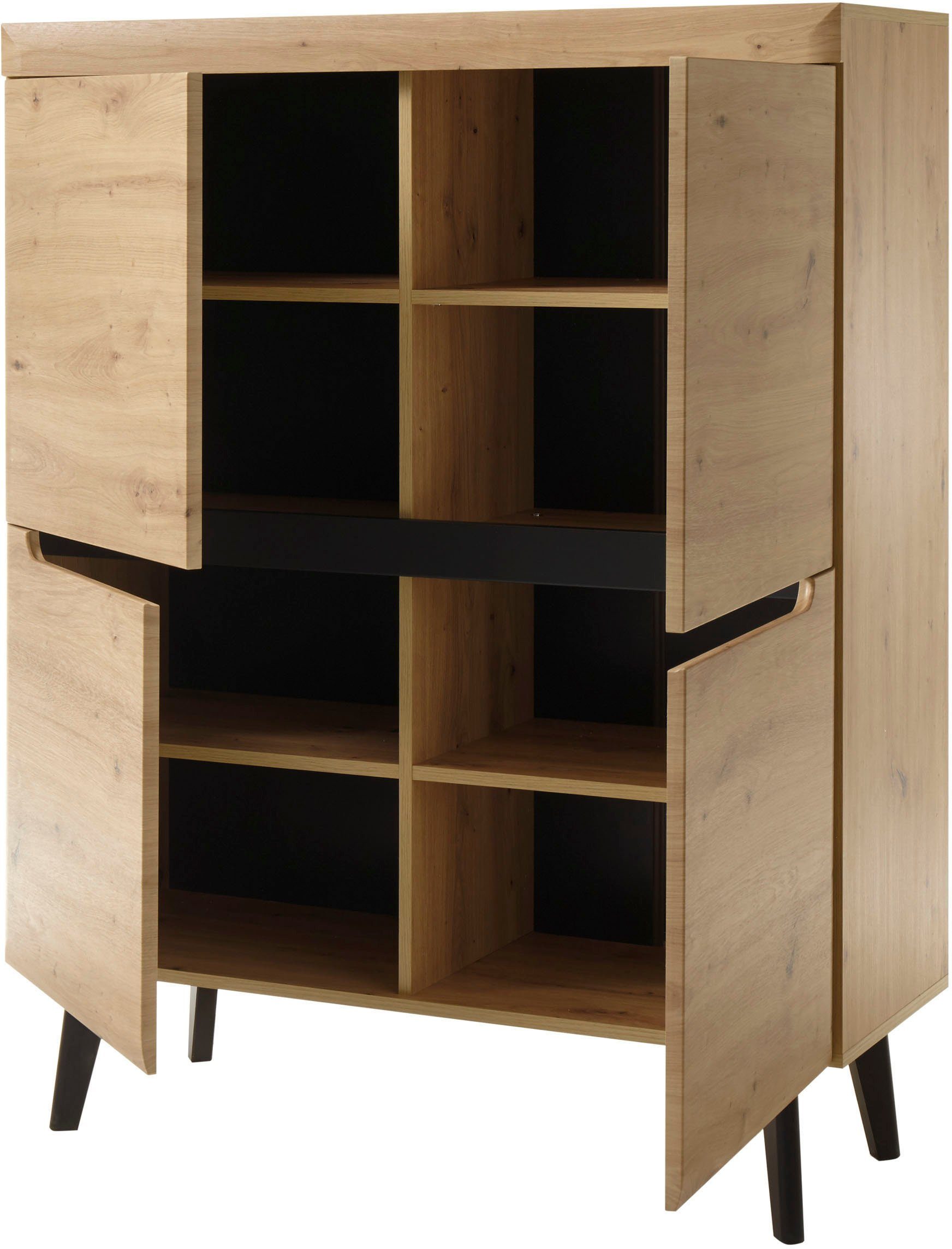 Home affaire Garderoben-Set Torge, (Set, 2-St), im schönen Scandi Look