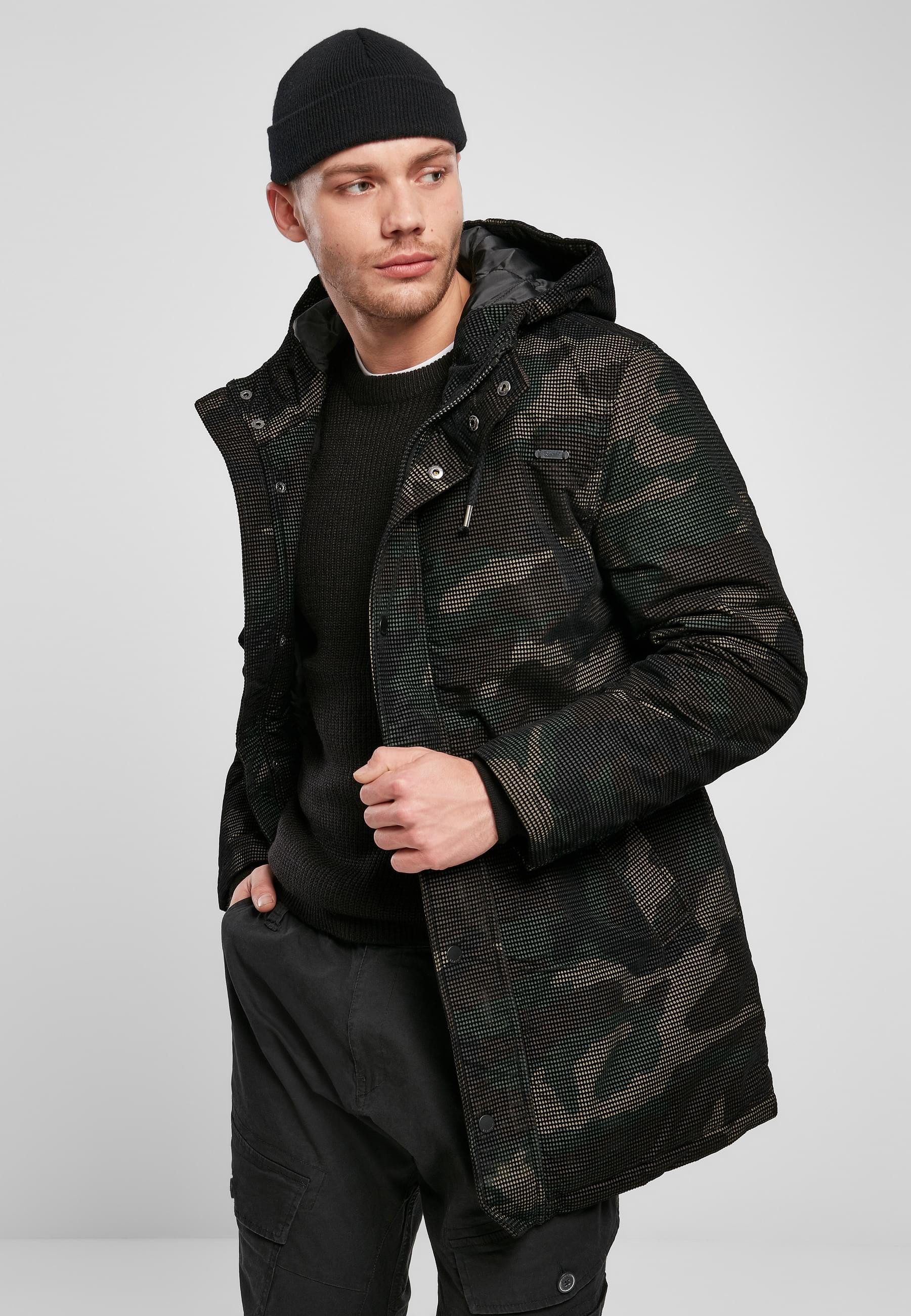 Brandit Wintermantel Brandit Herren Grid-Camo Parka günstig online kaufen