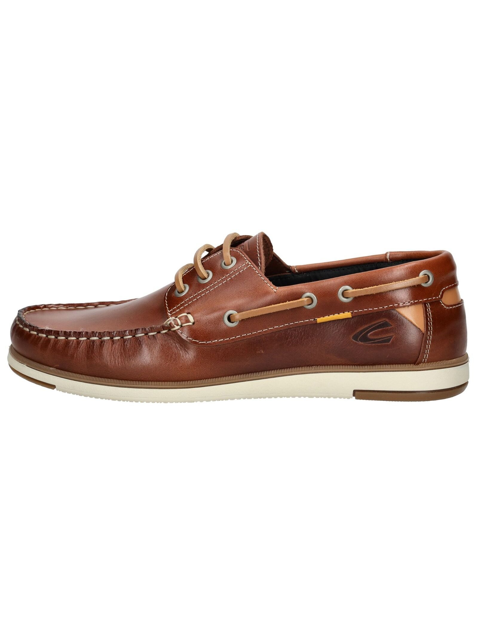 Halbschuhe Leder Bootsschuh