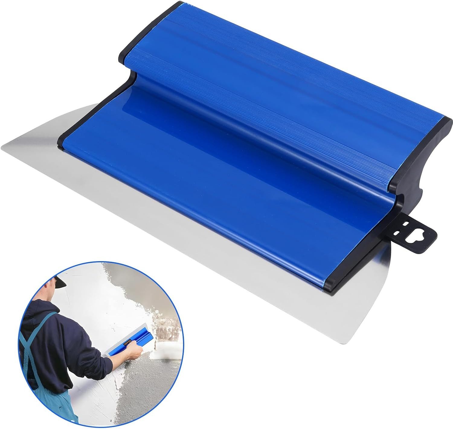 FELIXLEO Multifunktionsspachtel Spachtel für Stuck Maurerkelle Z-Griff Gipskarton Werkzeug 25cm (1-St)