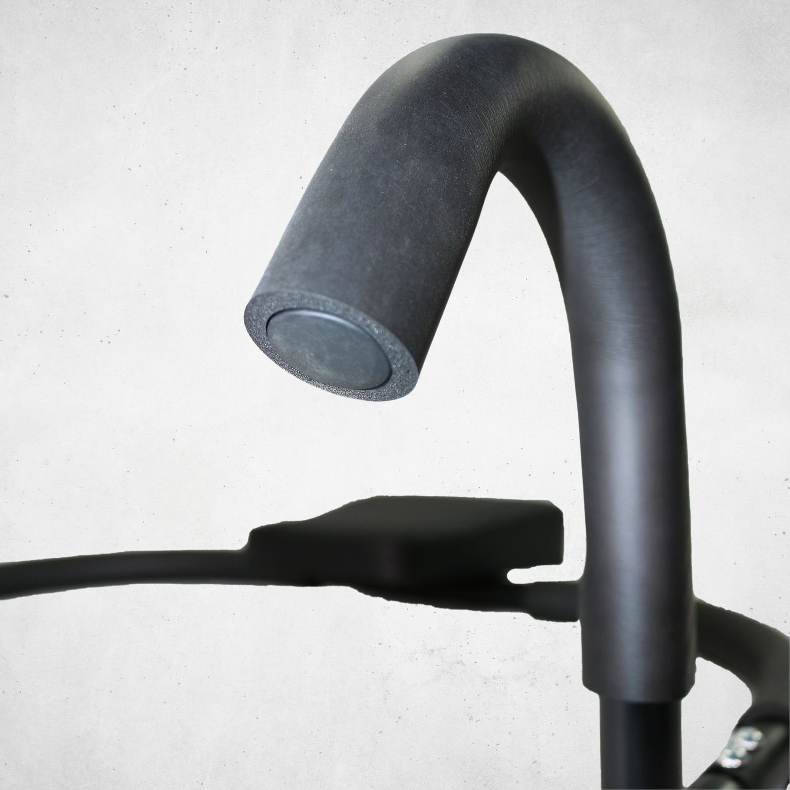Best Sporting AB-Roller Bauchtrainer mit integrierter gepolsterter Kopf- und Nackenstütze, Extra Griffe für mehr Trainingsmöglichkeiten