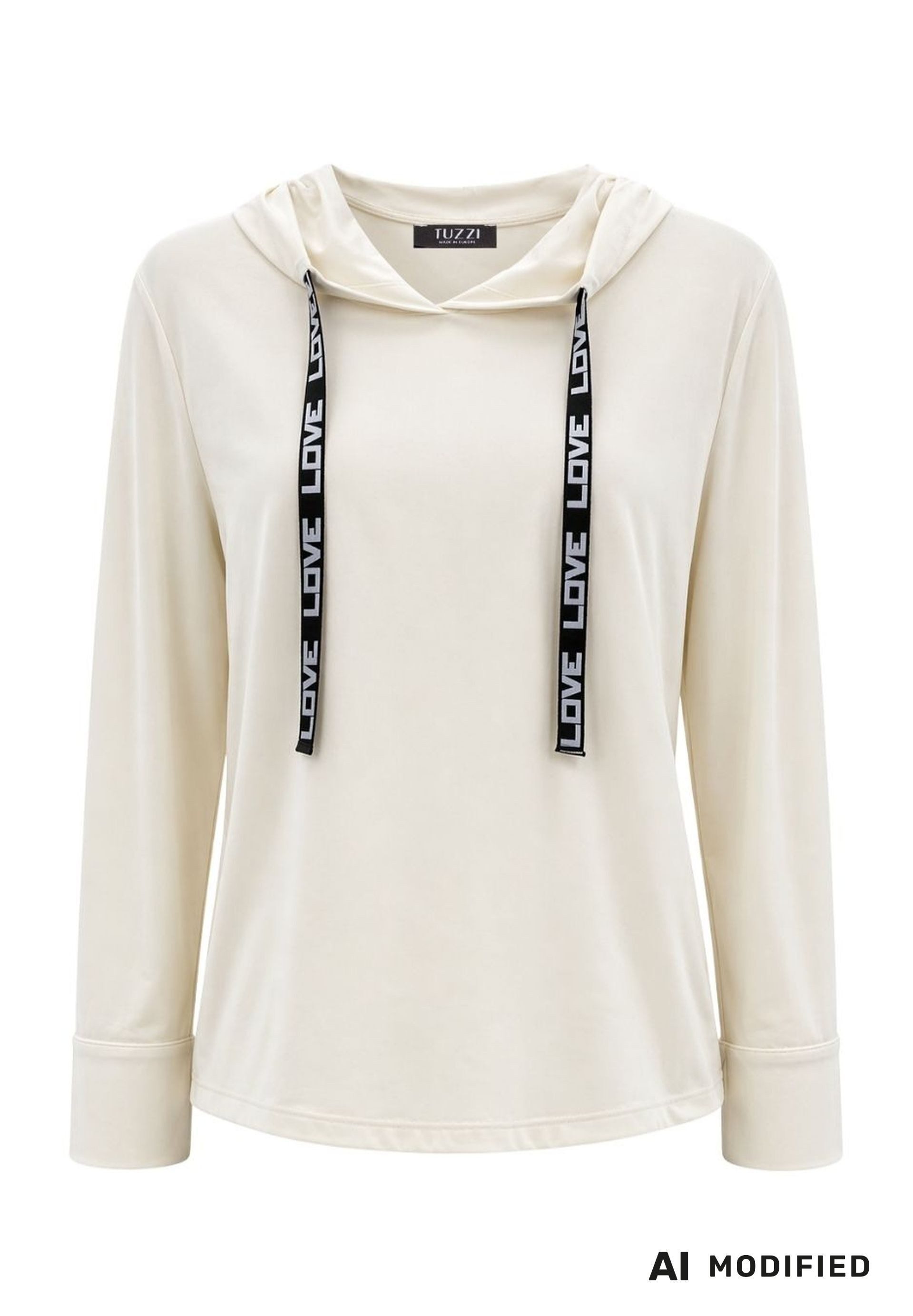 TUZZI Klassische Bluse mit Kapuze
