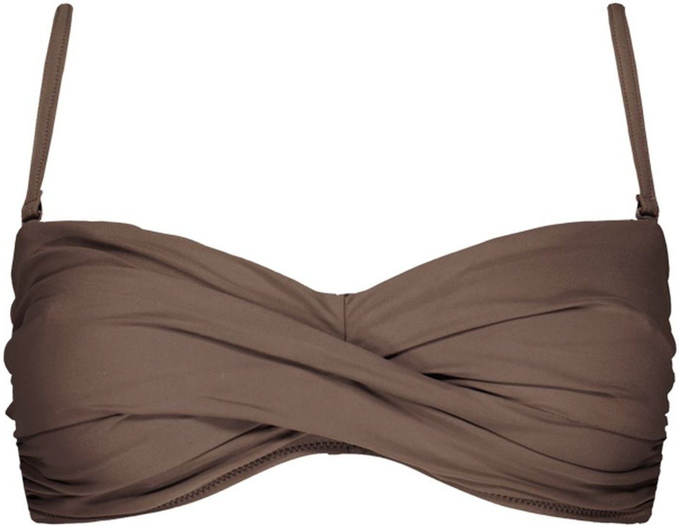 Barts Bügel-Bikini-Top Kelli Twisted Bandeau COFFEE