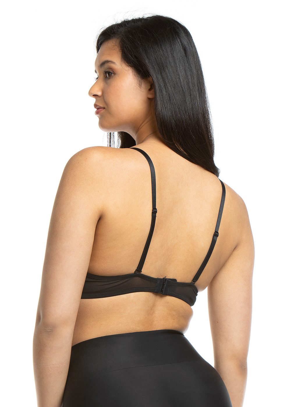 MAGIC Bodyfashion Bügelloser BH V-Bra Verziert mit wunderschöner Spitze und Netz-Details