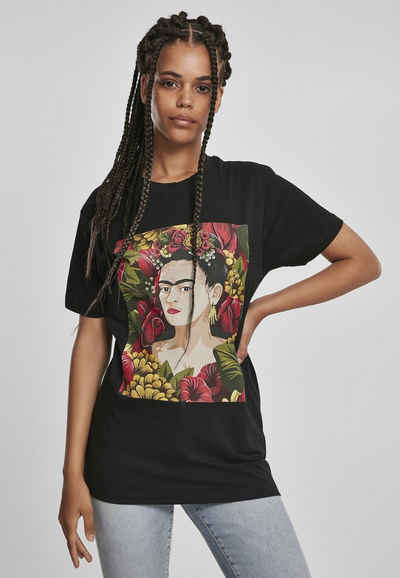 Merchcode Kurzarmshirt Damen Ladies Frida Kahlo Portrait Tee (1-tlg)