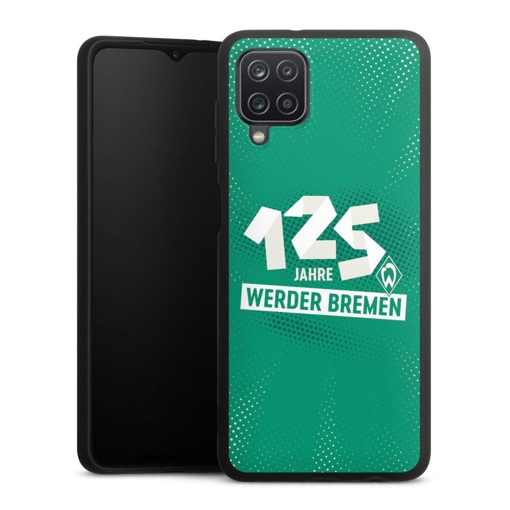 DeinDesign Handyhülle 125 Jahre Werder Bremen Offizielles Lizenzprodukt, Google Pixel 4a Silikon Hülle Premium Case Handy Schutzhülle