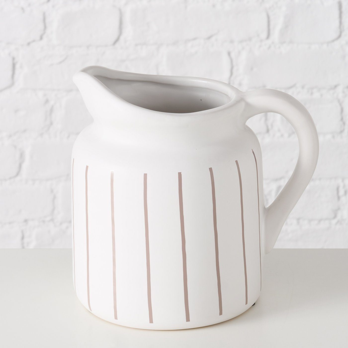 aus in weiß Vase BOLTZE matt H19cm, Keramik "Paula" Dekovase