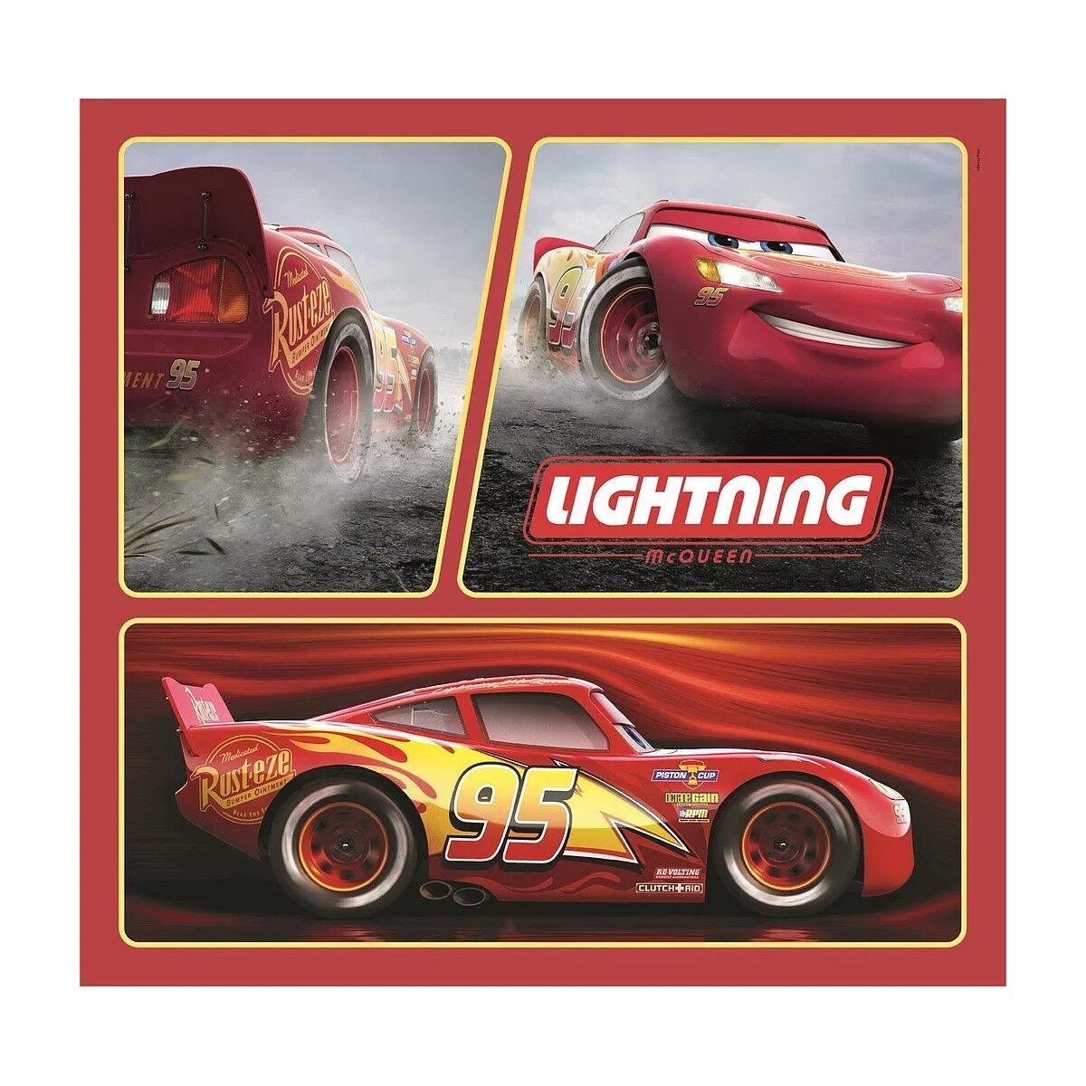 Clementoni® Lernspielzeug Disney Cars Rivals 3x48 Stück Puzzle Clementoni