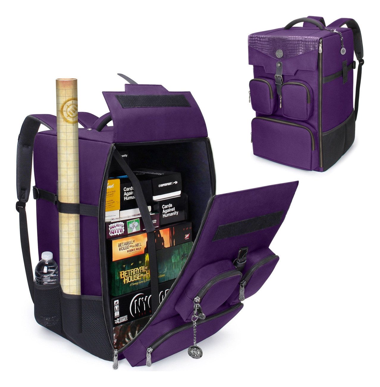 ENHANCE Rucksack Enhance Brettspiel Rucksack Collector's Edition Lila