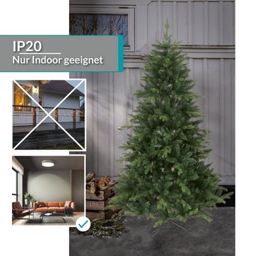 EGLO Künstlicher Weihnachtsbaum Bergen, Künstlicher Weihnachtsbaum, Christbaum zum Stecken, für Innen, 180 cm