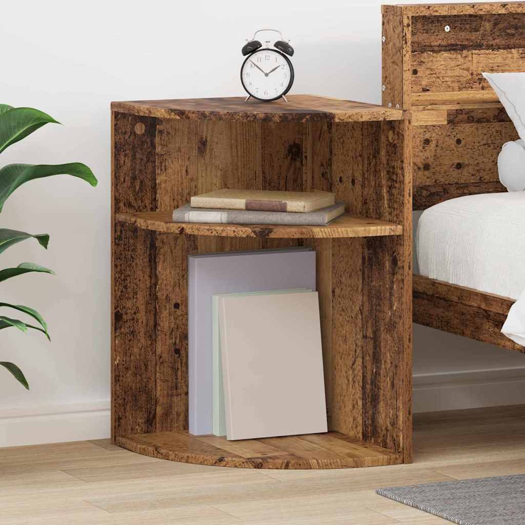 vidaXL Beistelltisch Beistelltisch Altholz 39,7 x 39,7 x 60 cm Holzwerkstoff (1-St)