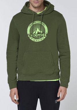 Chiemsee Kapuzensweatshirt Hoodie mit Label-Mountain-Motiv 1