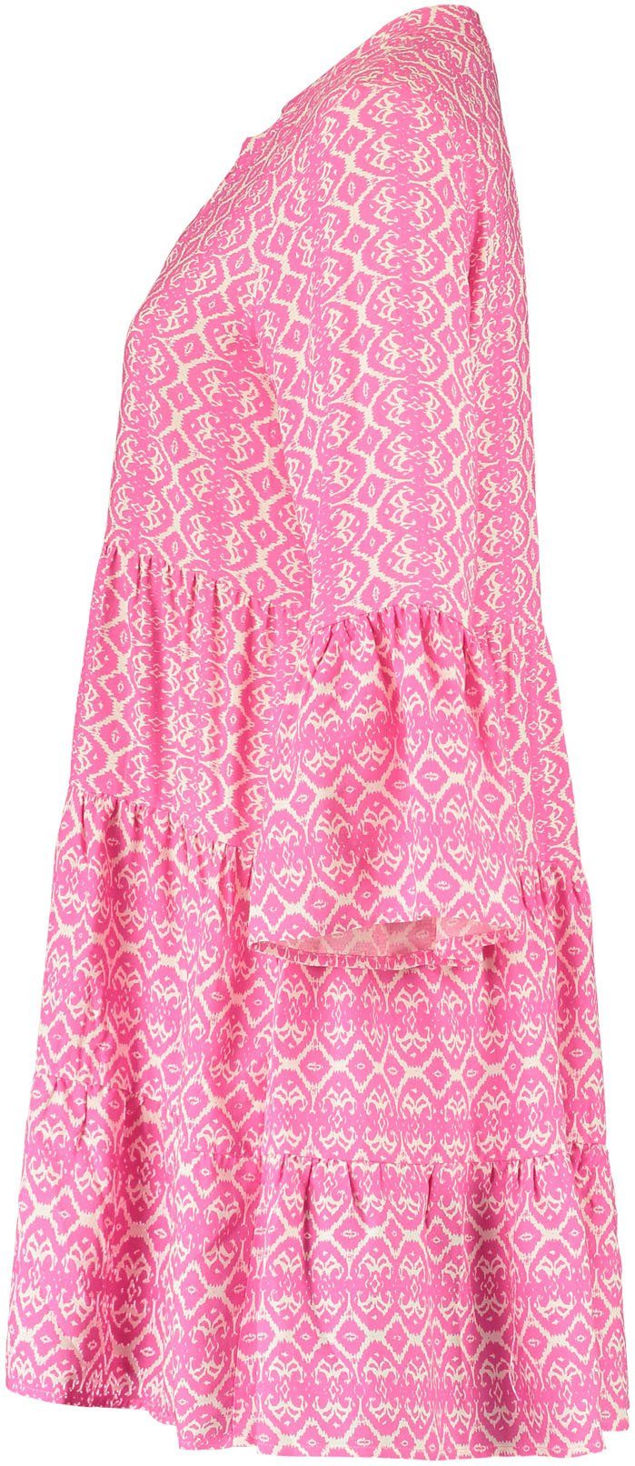 im Sommerkleid Style Pink Dress mit Volant Me44lika ZABAIONE Tunika