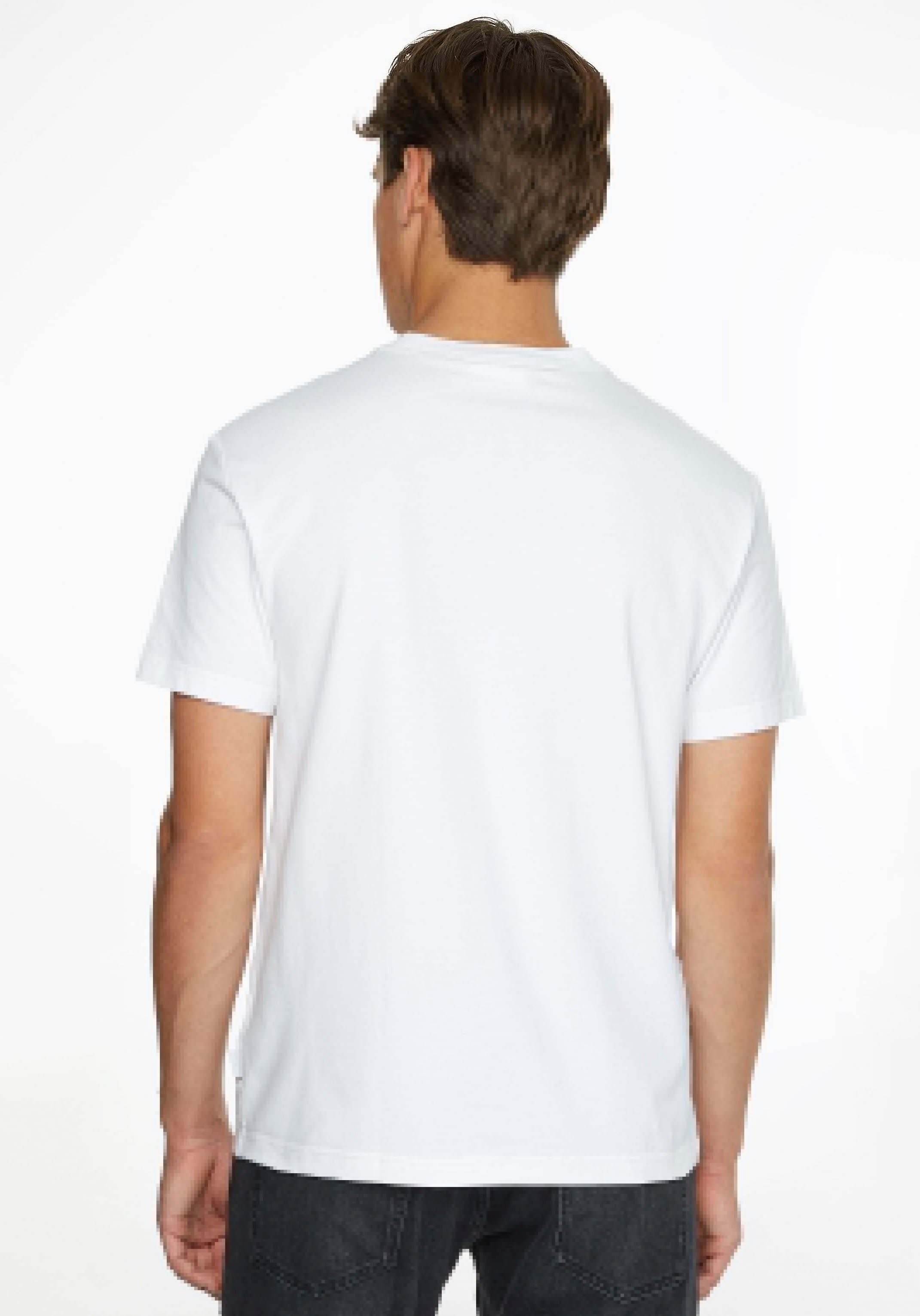 Klein LOGO T-Shirt Calvin bright MULTI COLOR white