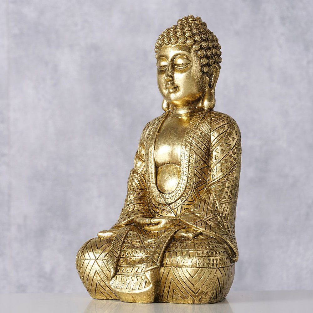 etc-shop Dekofigur, Buddha Figur Skulptur Wohndekoration, Wohnzimmer Dekofigur