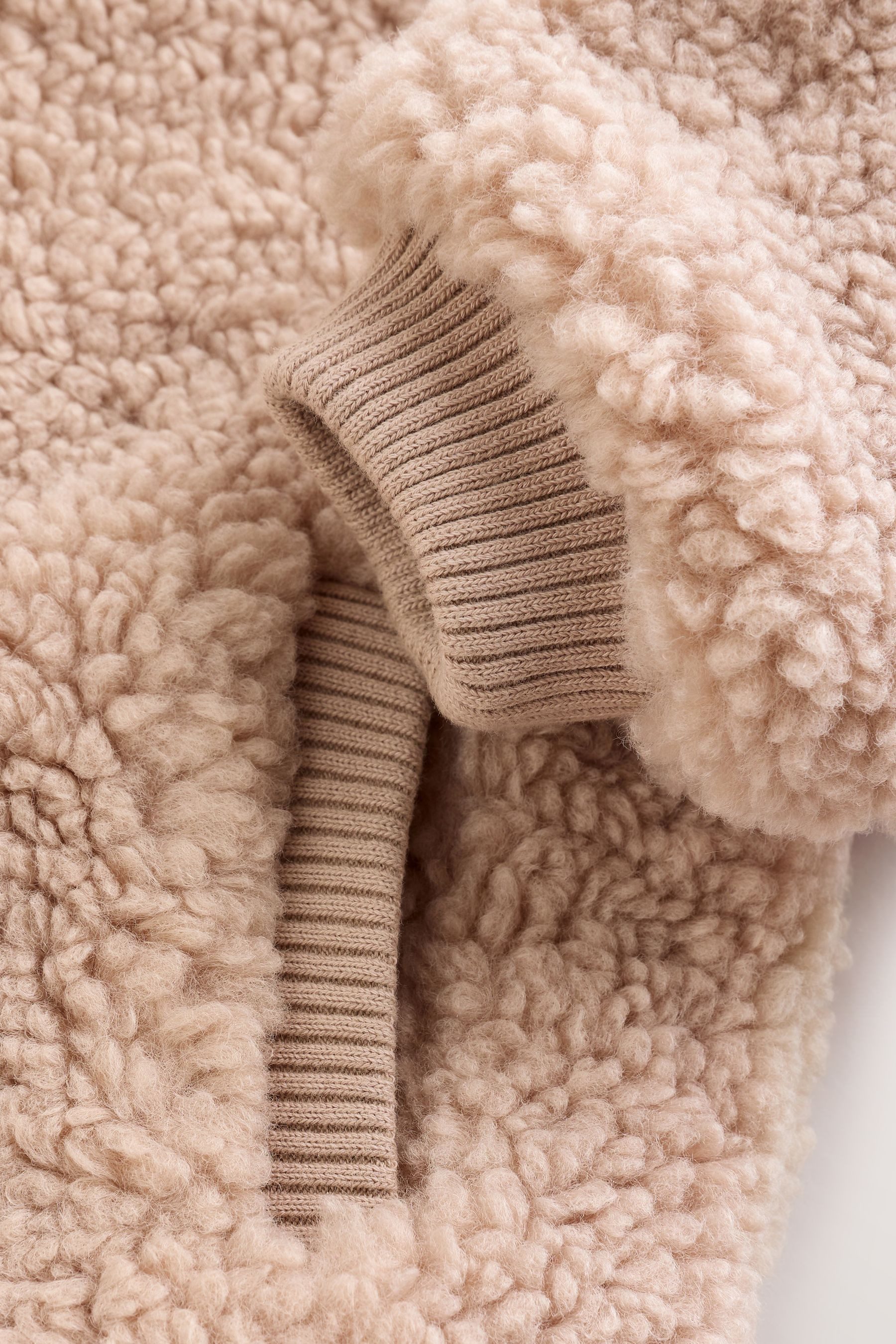 Next Fleecejacke Babyjacke mit Teddyfell (1-St) – Bild 5 von 5
