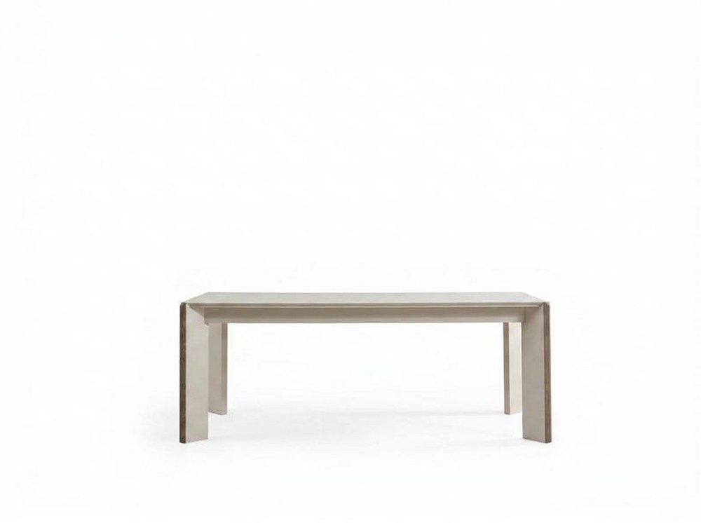 Xlmoebel Küchentisch Moderner Esstisch Beige Holz Design Küchentisch Esszimmer Tisch (1-St., 1-tlg)