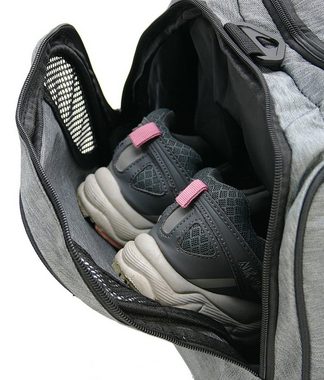 BAG STREET INTERNATIONAL Reisetasche Große Leichte Sporttasche, faltbar, 65 Liter, mit Schuhfach