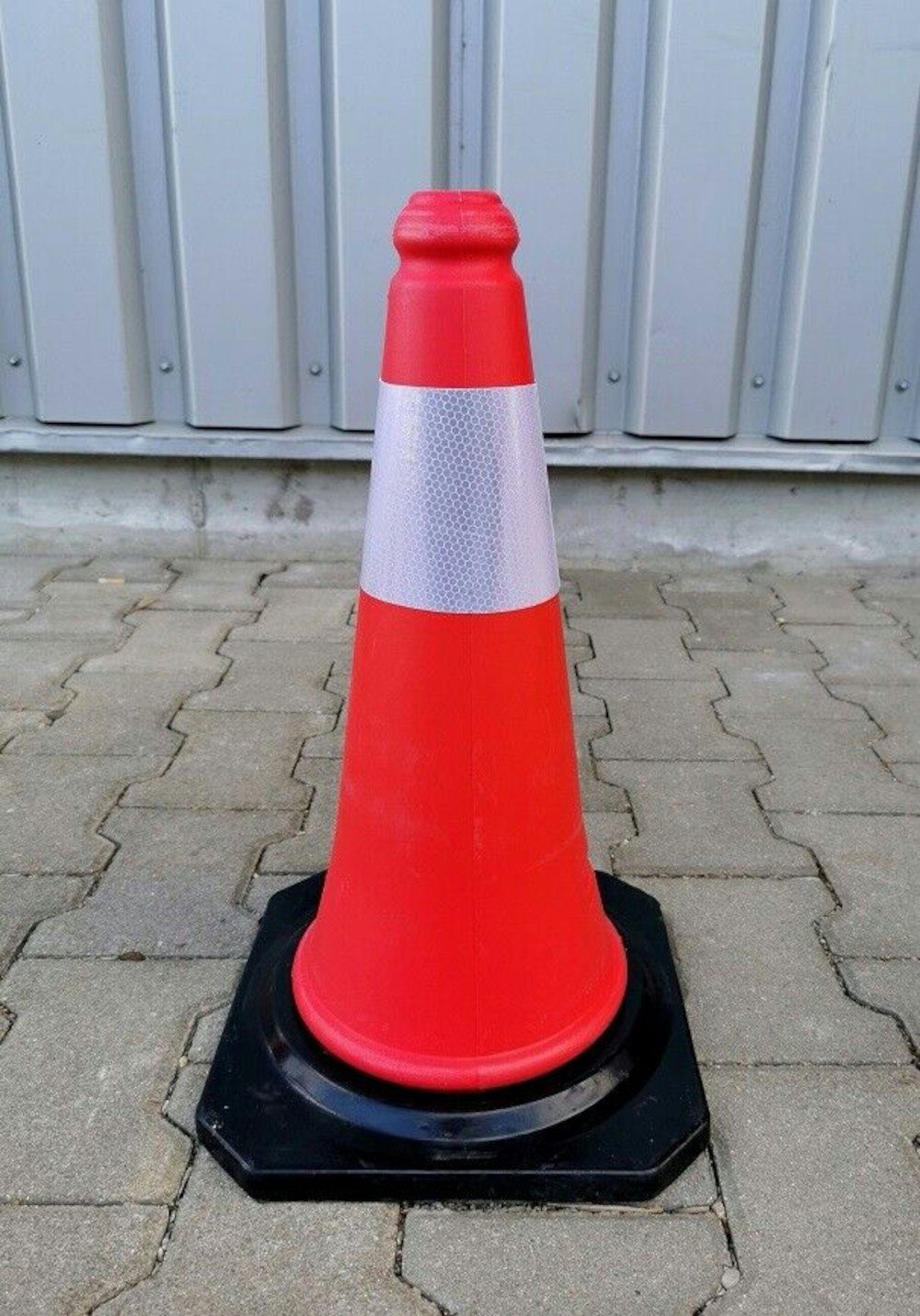 BruKa Pylonen Verkehrsleitkegel 50 cm Pylone Pylonen Warnkegel Leitkegel Hochreflex (1-tlg)