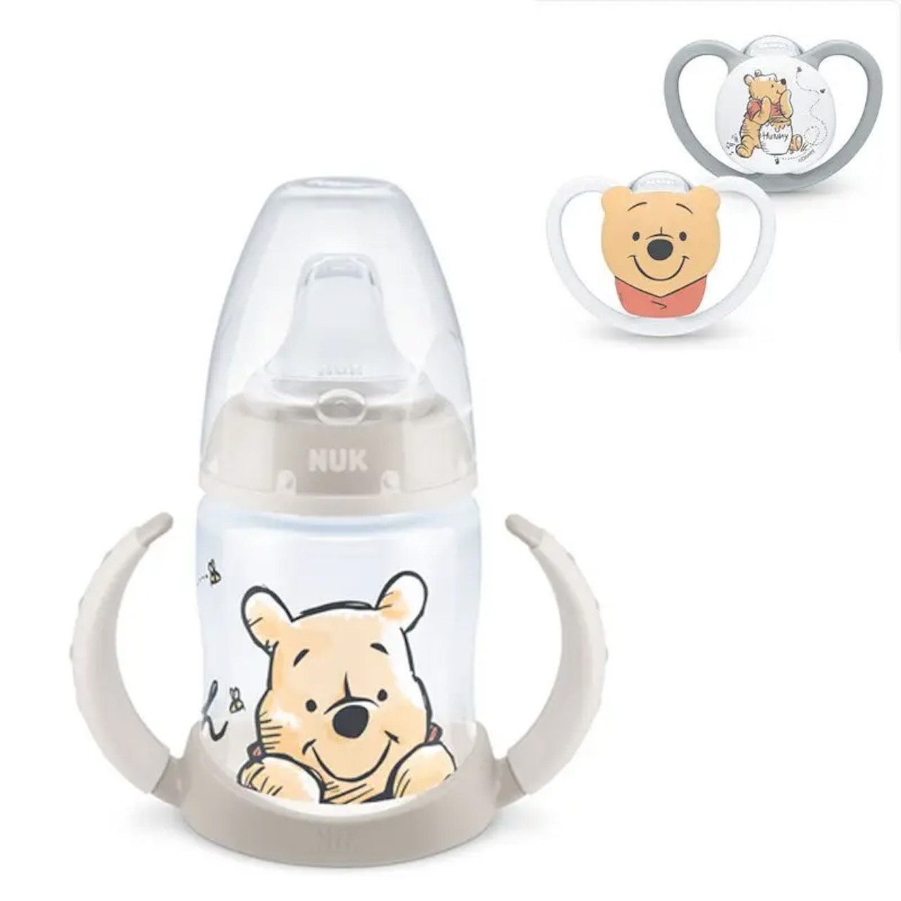 Babyflasche NUK Disney Babytrinklernflasche/Trinklernbecher + Space Schnuller