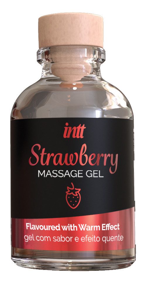 Gleit- und Massagegel intt Massage Gel Strawberry 30ml