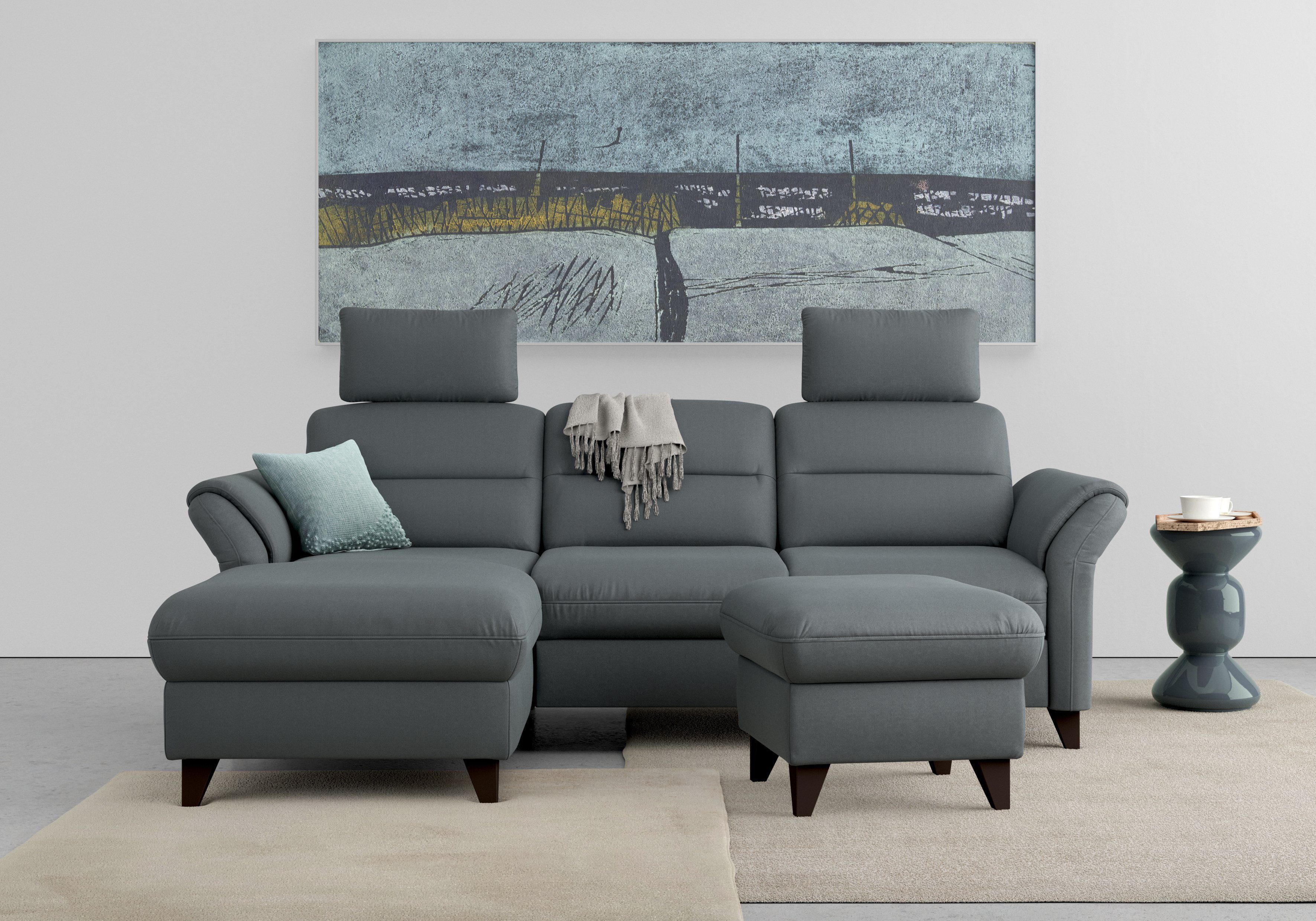 sit&more Ecksofa Mellum L-Form, Federkern, wahlweise günstig online kaufen