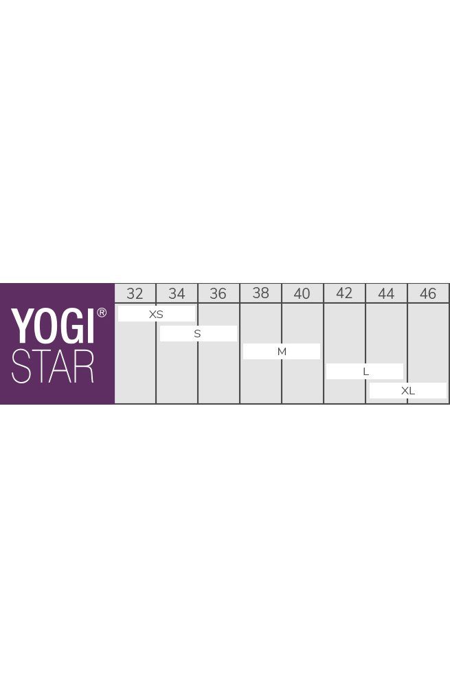 Yogistar Yogaleggings grau 1-tlg) Ala (Standard, Classic Leggings Yoga