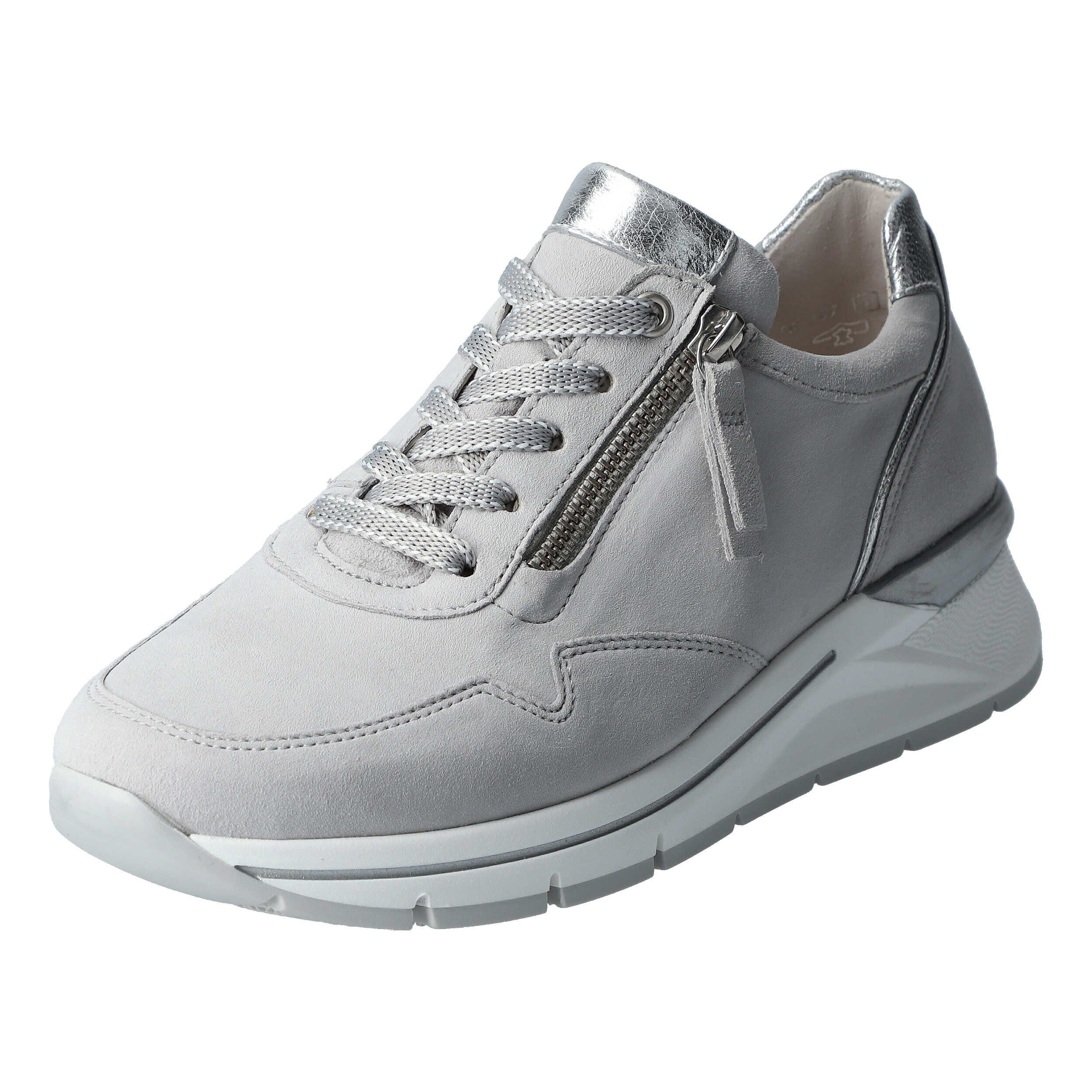 (2-tlg) (light 40) Gabor Grau / Sneaker grey/silber