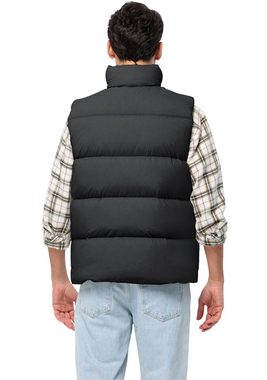 Jack Wolfskin Funktionsweste ROEMERTOR VEST M warme, winddichte, wasserabweisende Daunenweste