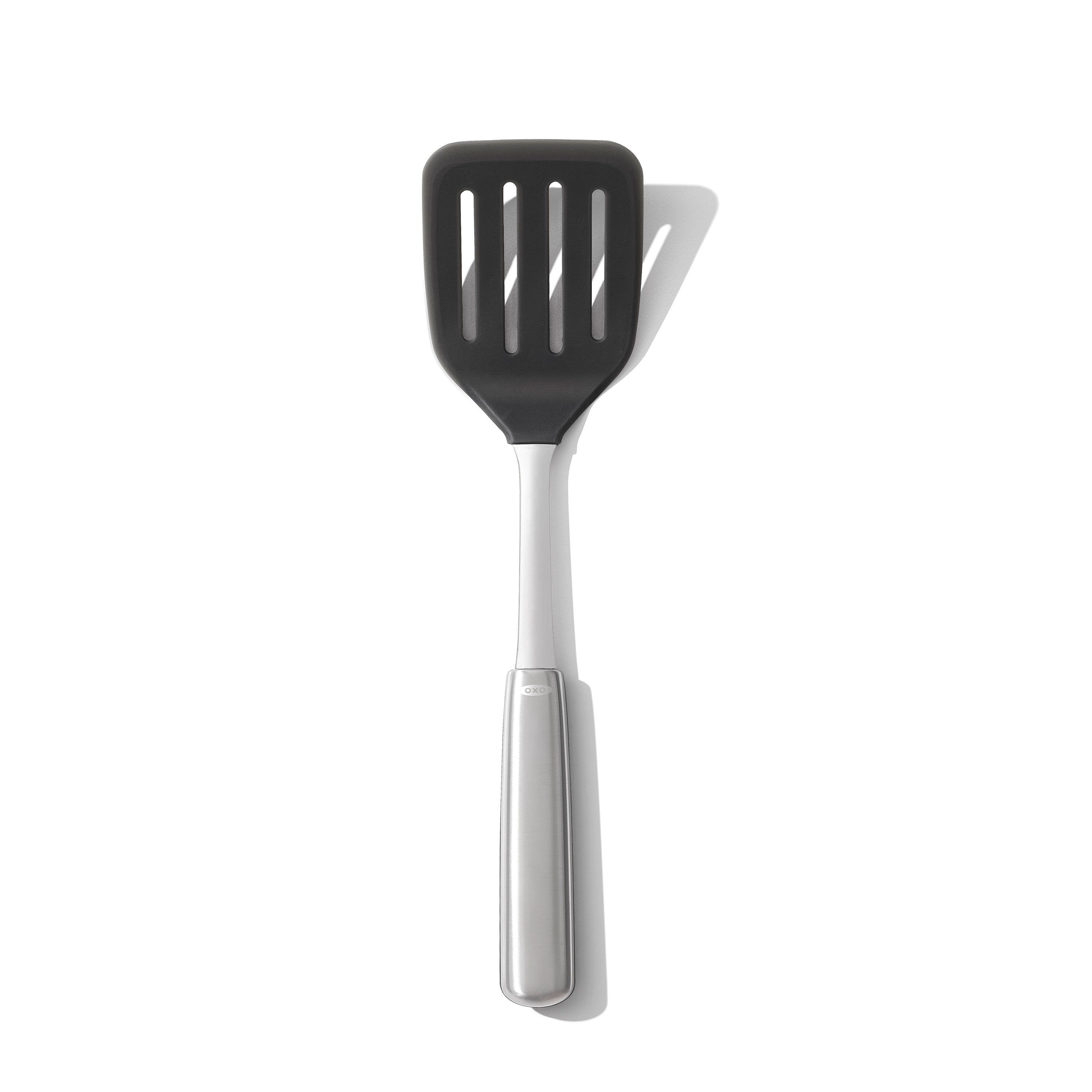 OXO Good Grips Pfannenwender OXO Silicone Flexible Turner, der Kopf besteht aus hitzebeständigem Silikon
