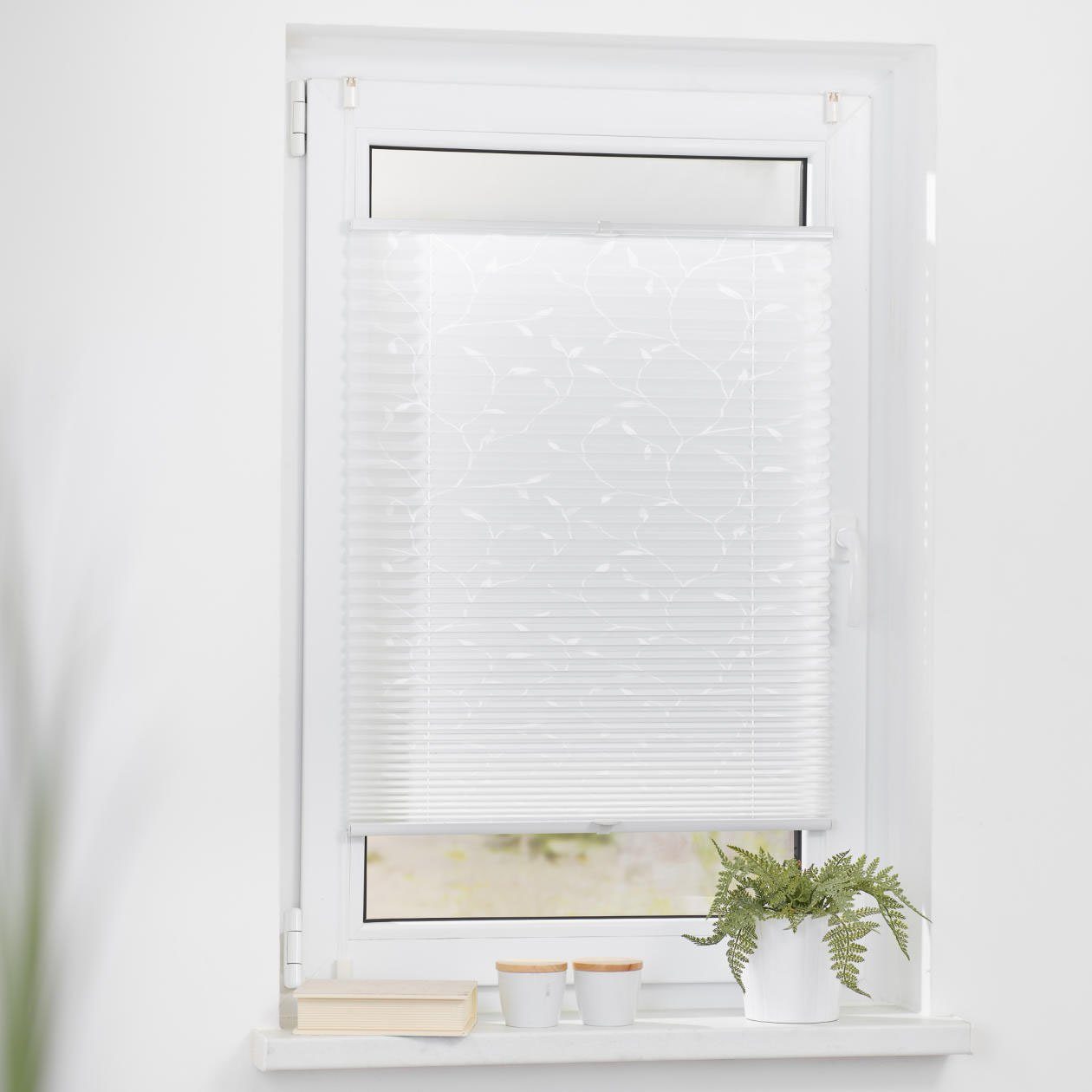 LICHTBLICK ORIGINAL Plissee Plissee Klemmfix, ohne Bohren, verspannt, Ausbr günstig online kaufen