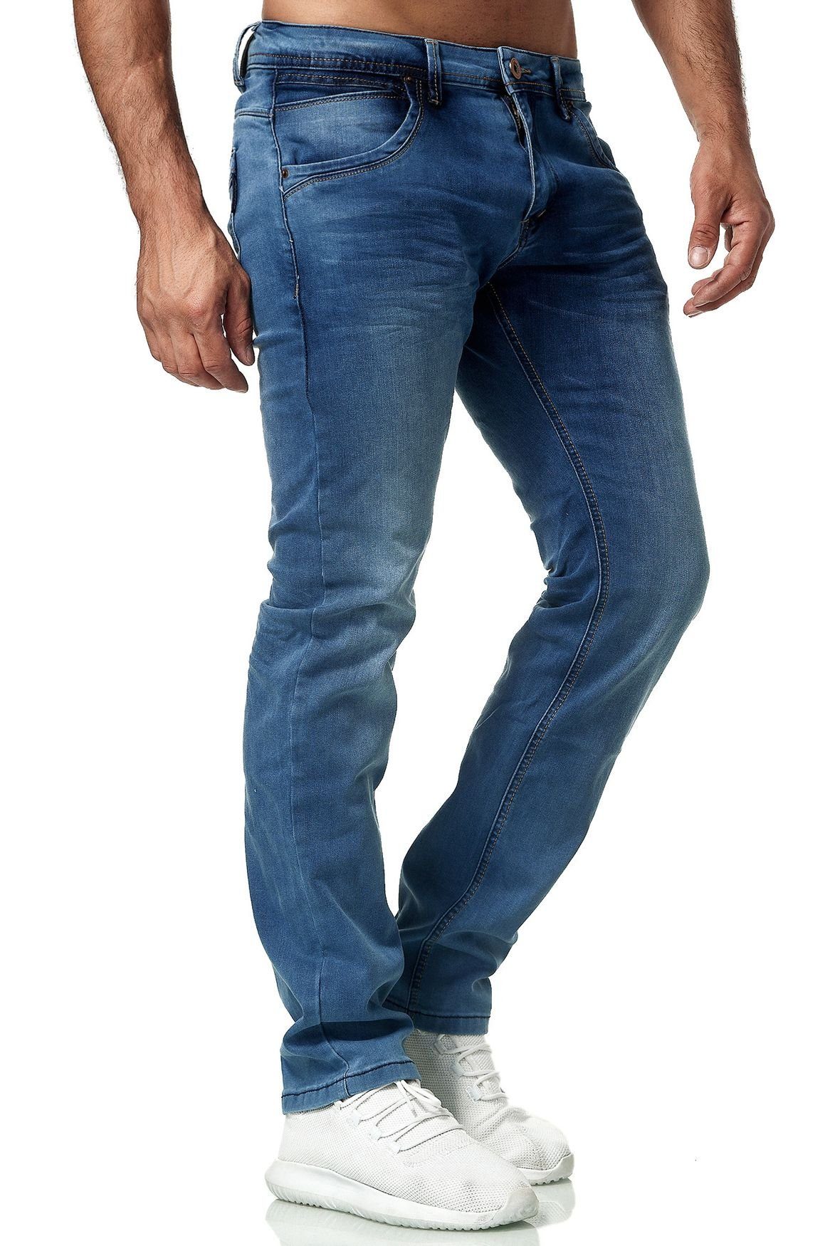 WANGUE Regular-fit-Jeans (1-tlg) 3242 in Blau