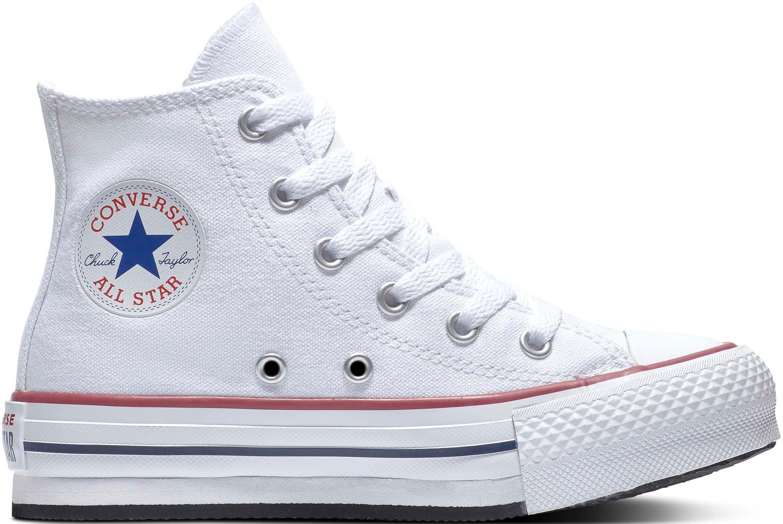 Converse Sneaker STAR TAYLOR LIFT CANV CHUCK ALL EVA weiß