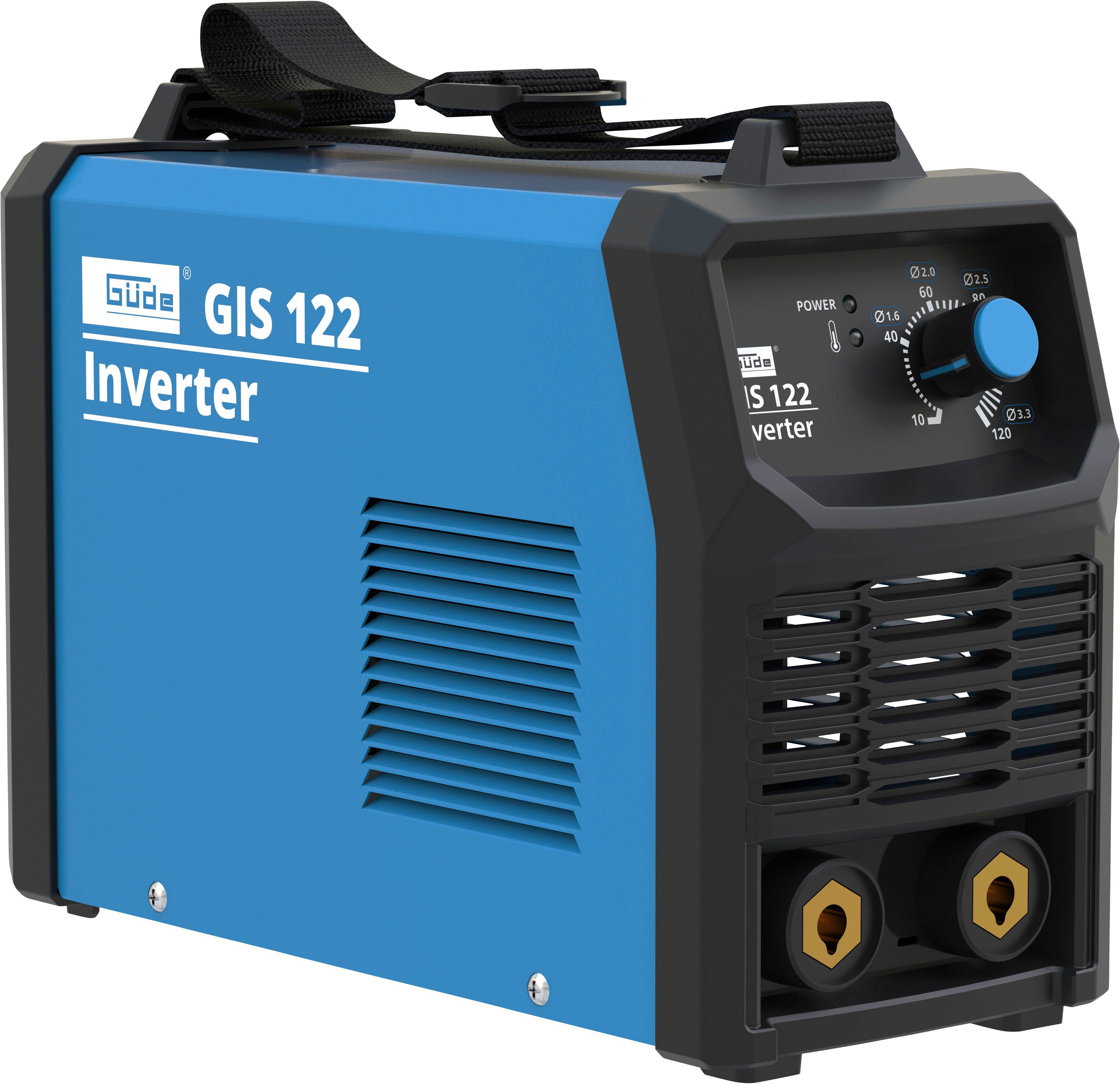 Güde Inverterschweißgerät »20 - 120 A«, 10 - 120 A, Komplett-Set, 5-tlg.