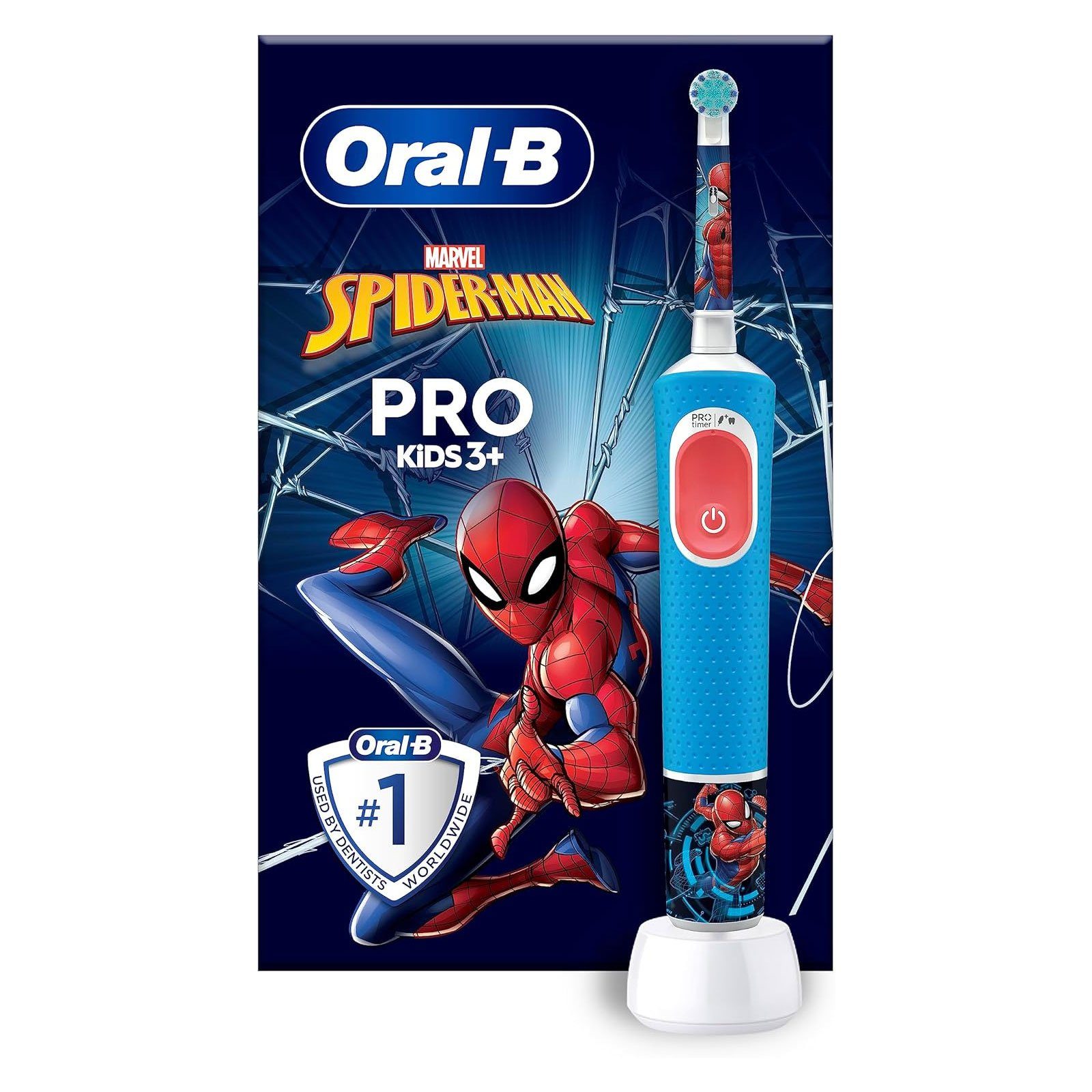 Oral-B Elektrische Zahnbürste Pro Kids Spiderman
