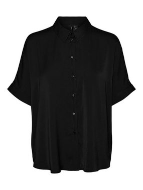 Vero Moda Kurzarmbluse VMKATRINE S/S OVERSIZED SHIRT WVN NOOS