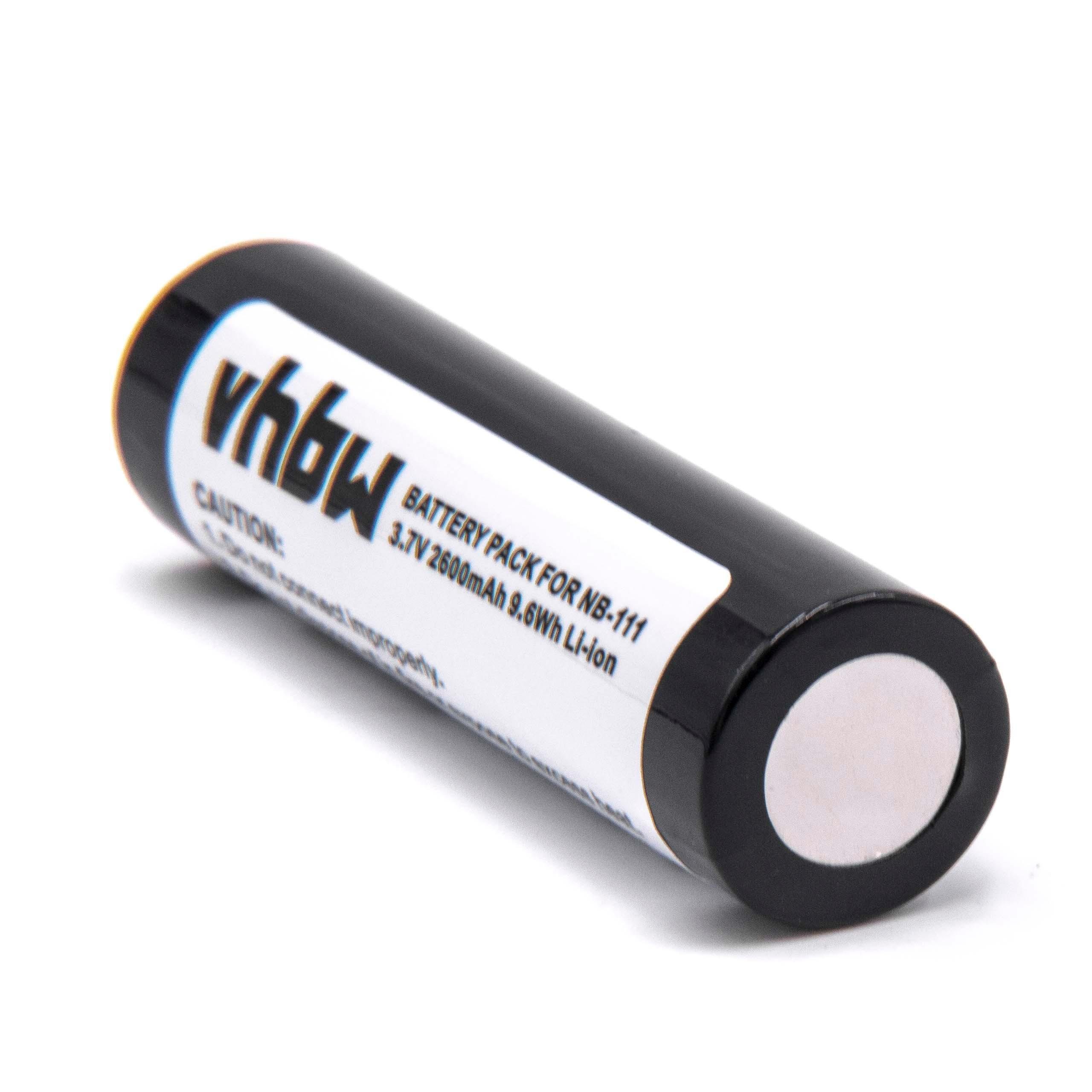 vhbw kompatibel mit Akku Samuria (3,7 2100G, Kyocera V) Li-Ion Samurai 2100DG, 2100DG 2600 mAh KYOCERA