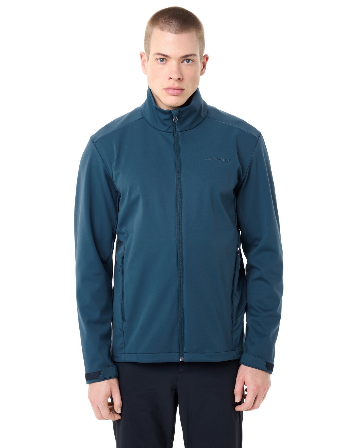 VAUDE Softshelljacke Men's Everhike Softshell Jacket für vielseitige Outdoor- und Sportaktivitäten, wasserabweisend