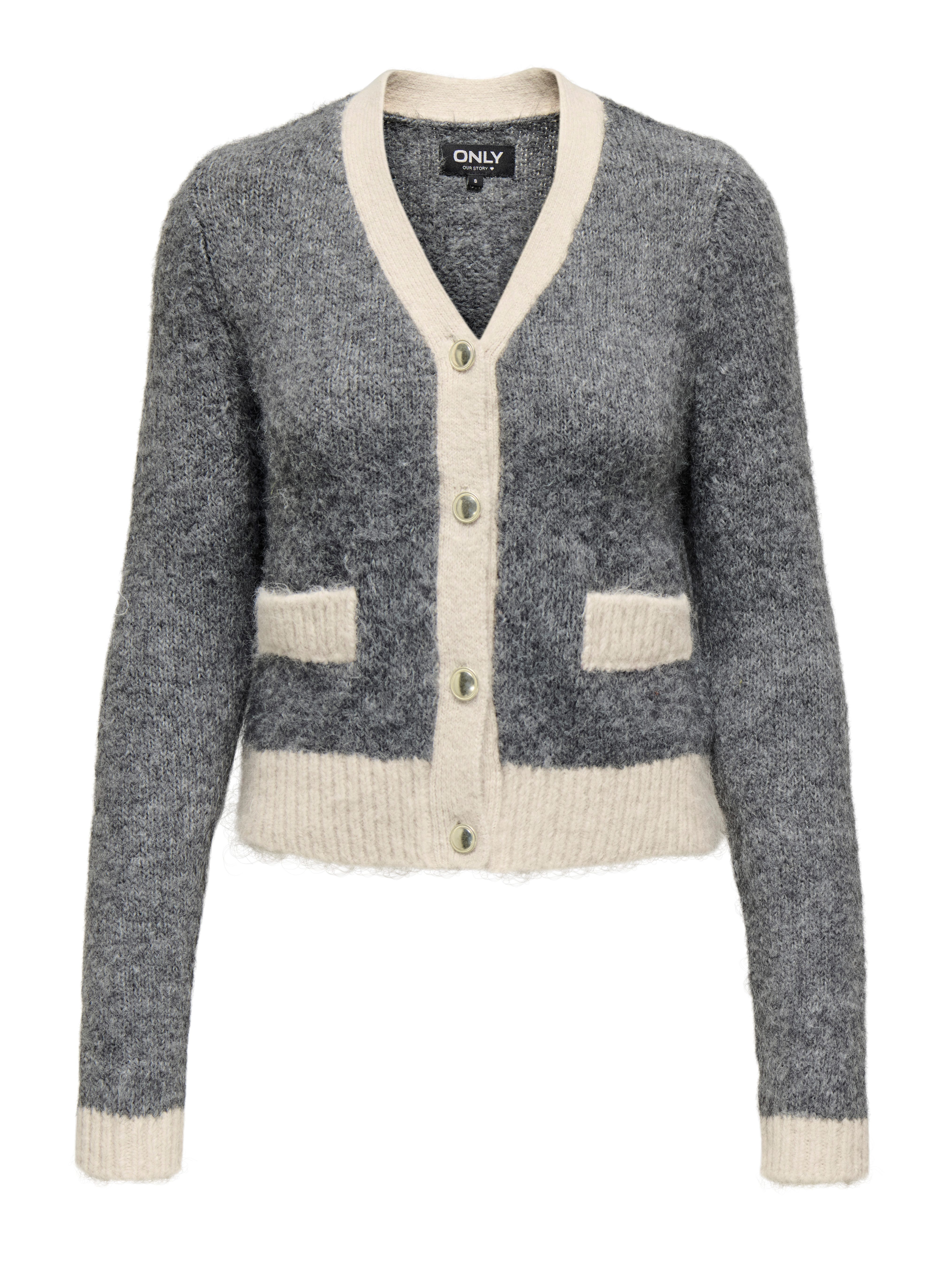 ONLY Strickjacke ONLMAGGIE LIFE LS V-NECK günstig online kaufen