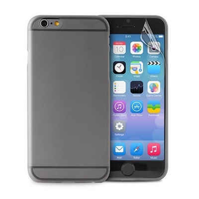 Puro Smartphone-Hülle »Puro Ultra Slim 0.3 Cover Silikon Case Schutz-Hülle Tasche Schale für Apple iPhone 7 8 Plus« 14,0 cm (5,5 Zoll), Hülle für Apple iPhone 7/8 Plus