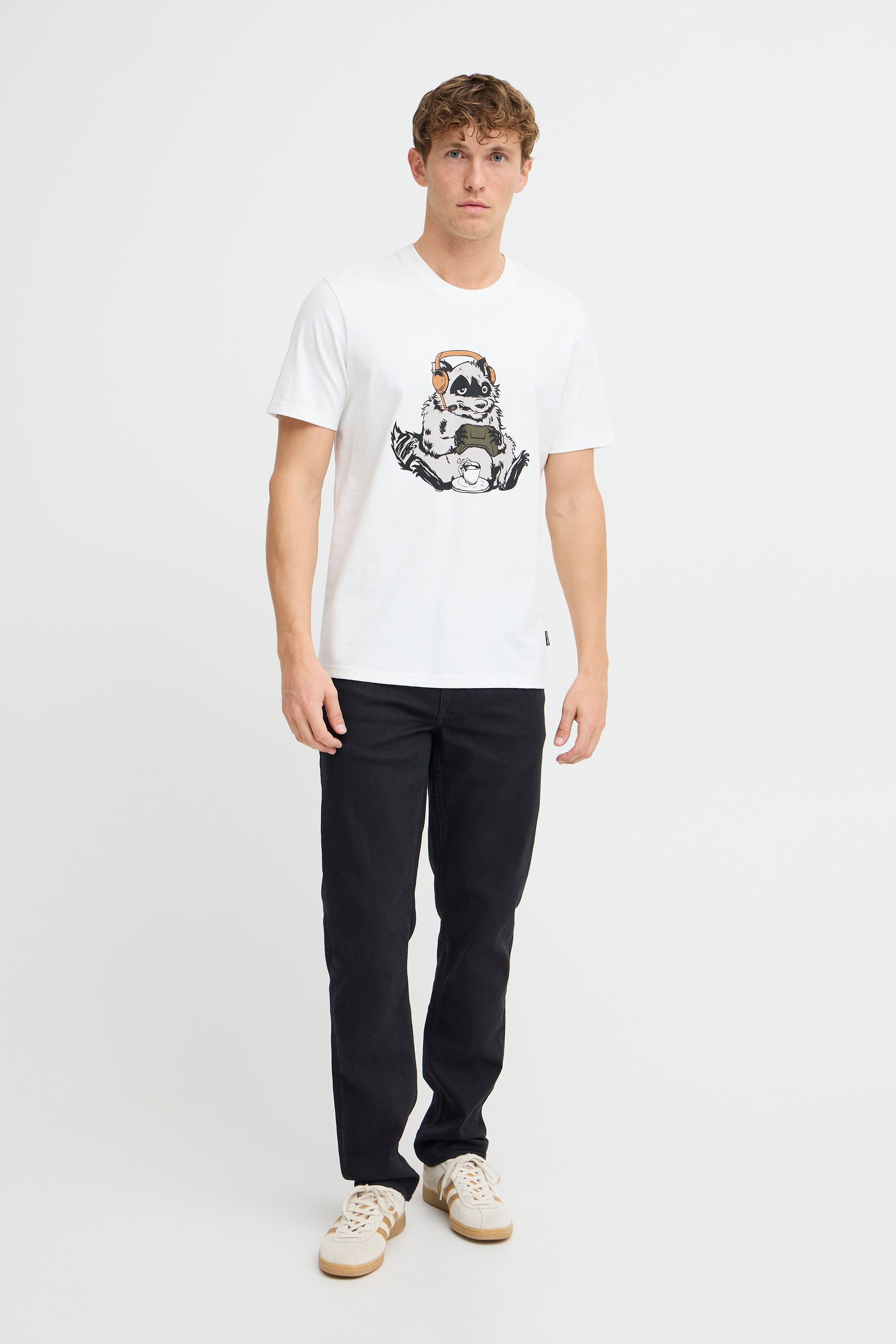 Blend Rundhalsshirt BHJavor (1-tlg) Lässiges T-Shirt mit Print