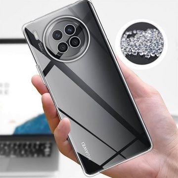 CoolGadget Handyhülle Transparent Ultra Slim Case für Huawei Nova 8i, Honor 50 Lite 6,67 Zoll, Silikon Hülle Dünne Schutzhülle für Nova 8i, Honor 50 Lite Hülle
