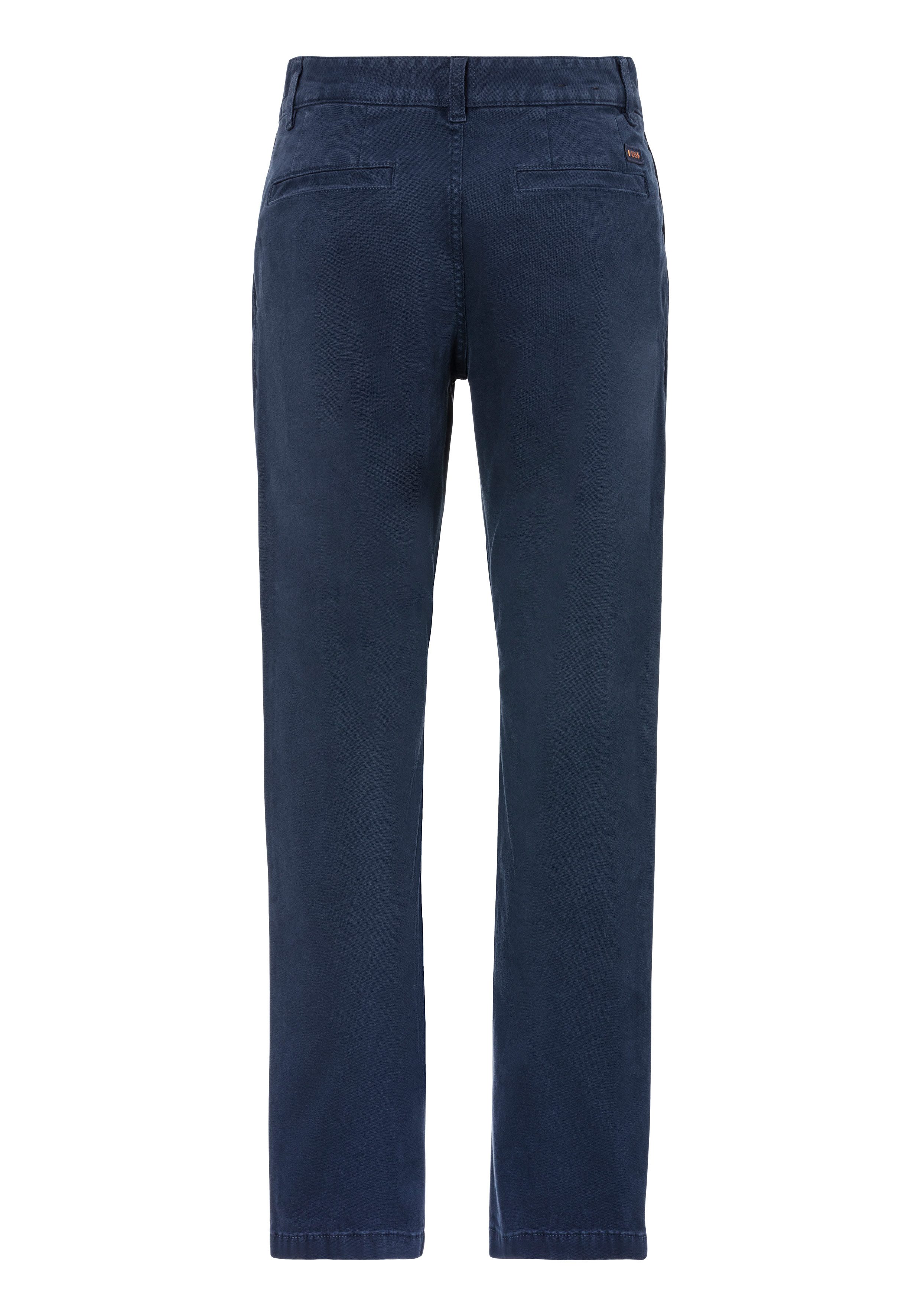 BOSS ORANGE Chinohose Pleated mit Markenlogo günstig online kaufen