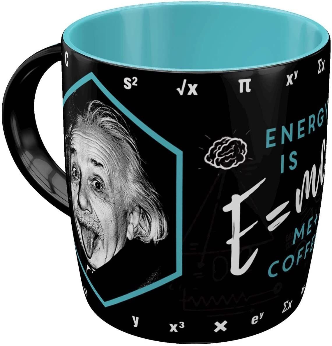 Energy - - Celebreties = Tasse Einstein Me Coffee Kaffeetasse Nostalgic-Art +