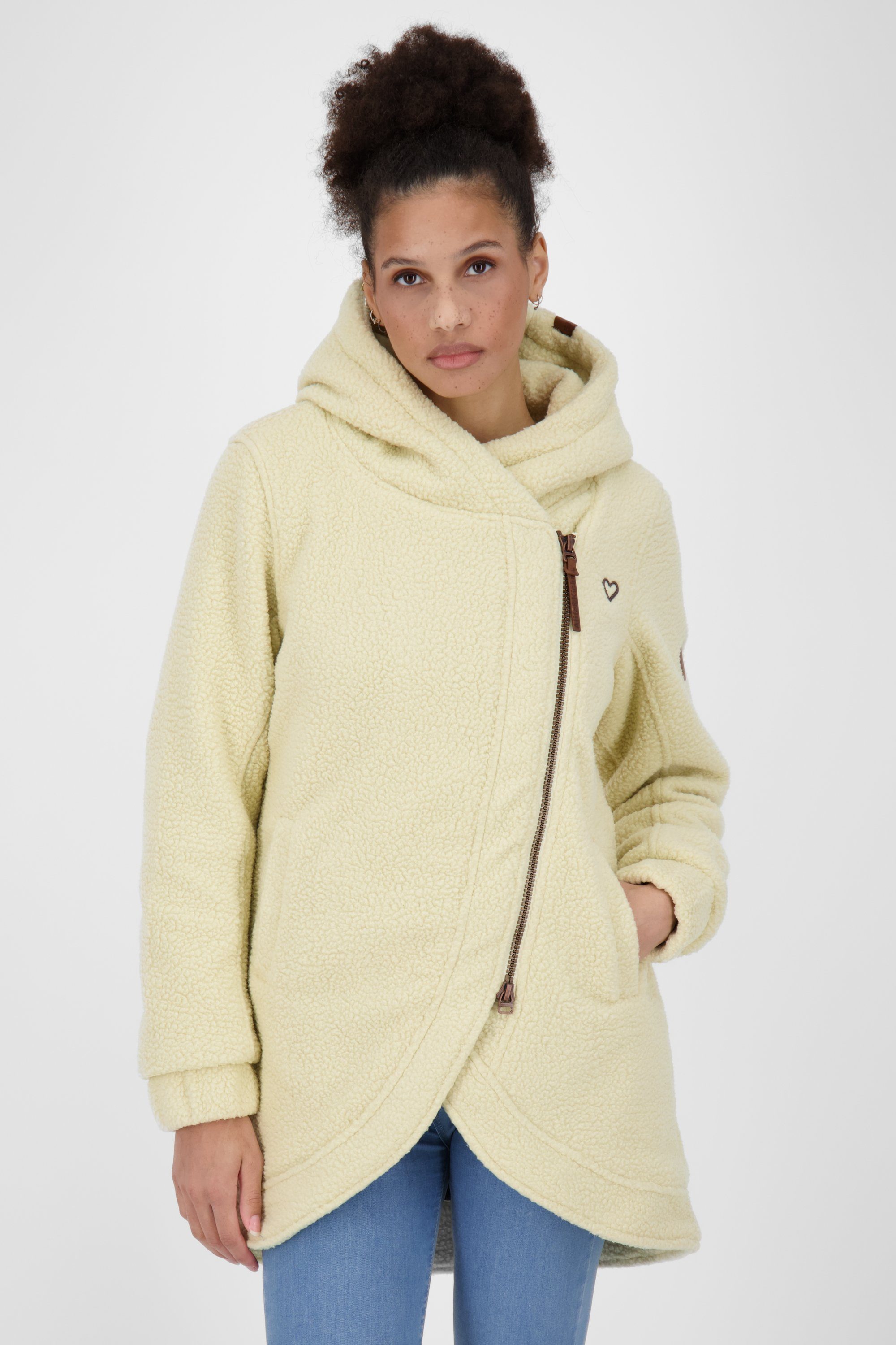 Alife & Coat creme Kickin Damen Winterjacke, Jacke Winterjacke G CarlottaAK gefütterte